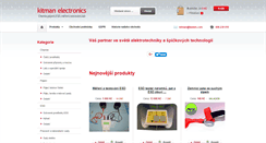 Desktop Screenshot of kitman.eprodavac.cz